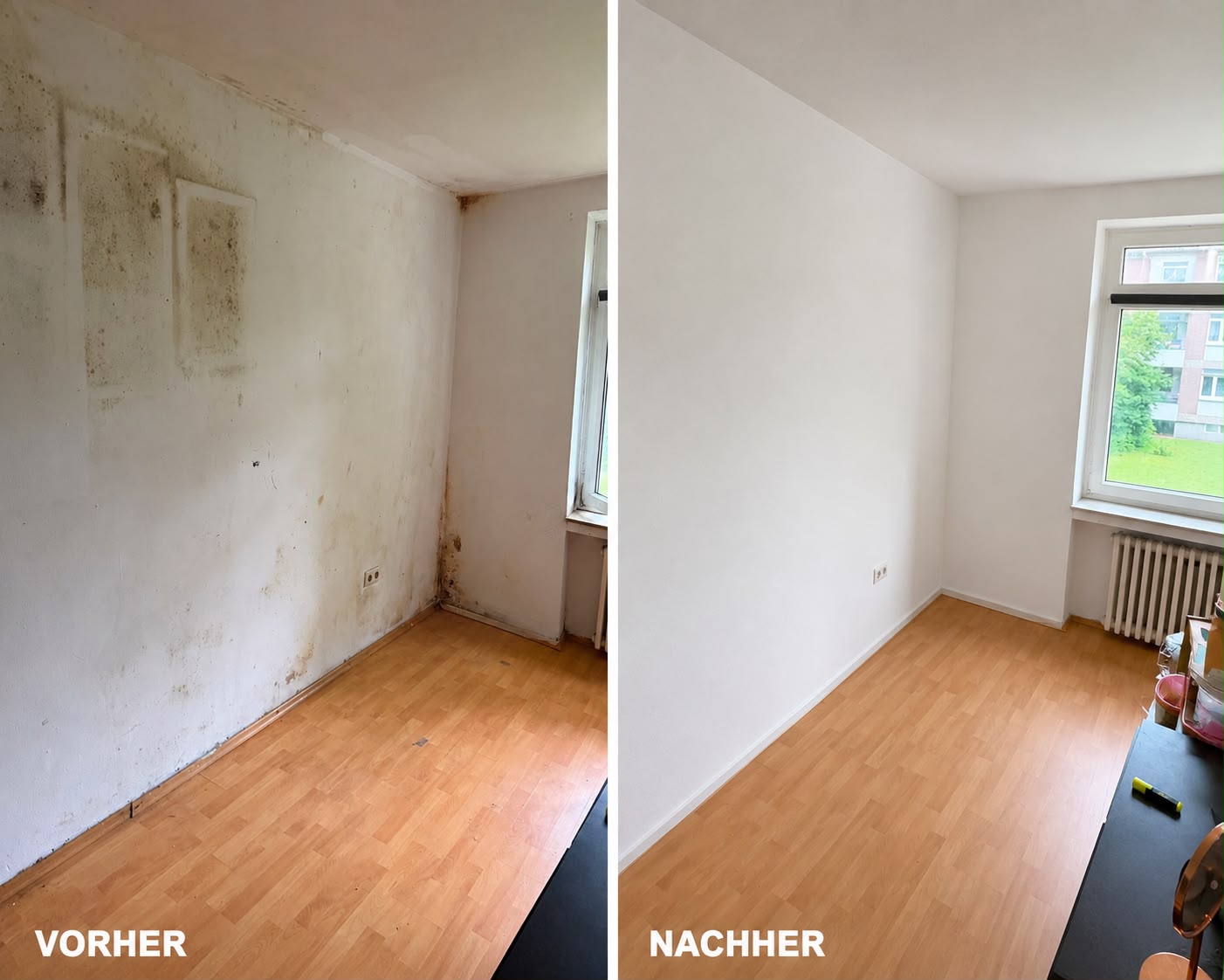 Vorher Nachher Arbeit 3