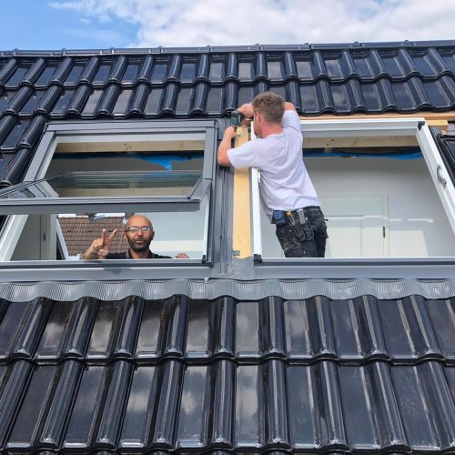 Dachfenster Einbau alte raus neue einbauen